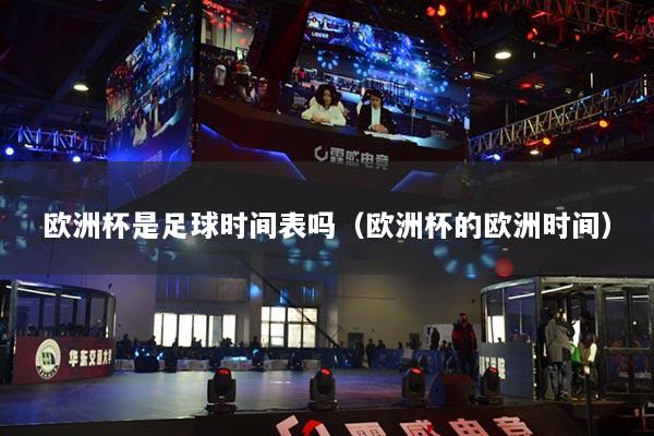 欧洲杯是足球时间表吗(欧洲杯的欧洲时间)