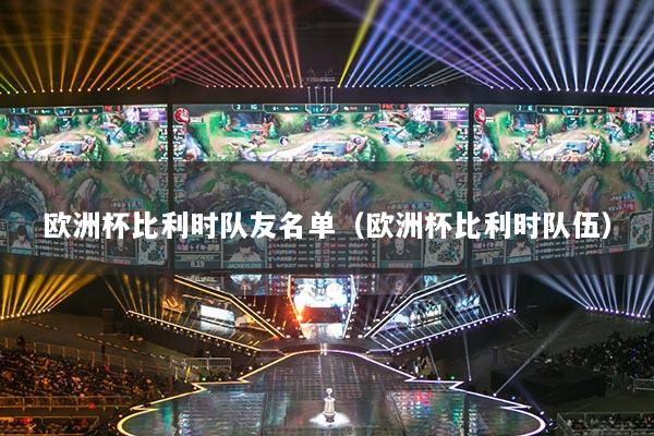 欧洲杯比利时队友名单(欧洲杯比利时队伍)