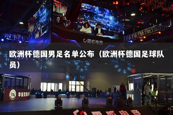 欧洲杯德国男足名单公布(欧洲杯德国足球队员)