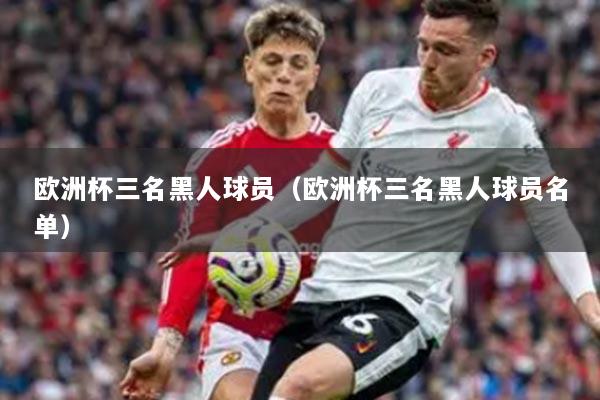 欧洲杯三名黑人球员（欧洲杯三名黑人球员名单）