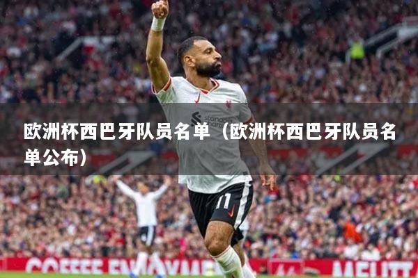 欧洲杯西巴牙队员名单（欧洲杯西巴牙队员名单公布）
